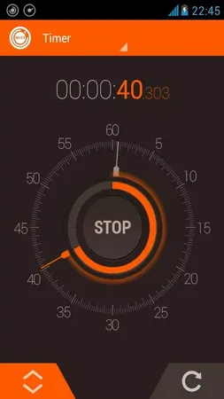 Приложение Hybrid Stopwatch